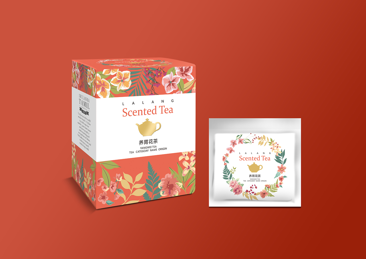 廈門包裝設(shè)計蜂暢品牌啦朗包裝花茶包裝設(shè)計